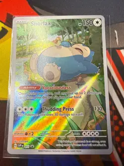 Snorlax 051 Sv: Scarlet & Violet 151 Promo Cards Full Art | NM/M - Image 1