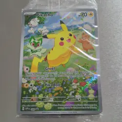 Pokemon Pikachu Promo Holo SVP: Scarlet & Violet Basic 088 70HP English Card - Image 1
