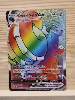 Copperajah VMAX Secret Rare Swsh02: Rebel Clash Pokemon Card 199/192 - Image 1