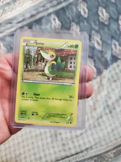 NM Snivy 1/12 Holo McDonald's Promo 2011 Pokemon Card - Image 1