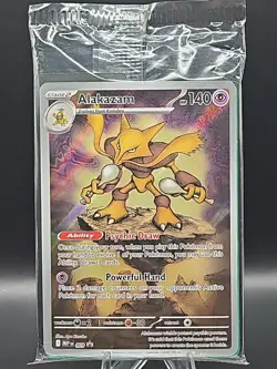 Pokemon Alakazam TCG Mega Evolution Black Star Promo Card MEP-009 - Image 1