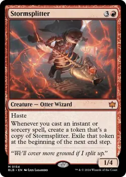 MTG Stormsplitter 154 Mythic Bloomburrow - Image 1