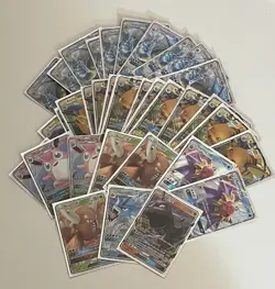 Pokemon Hidden Fates GX Holo Card Lot 34 Cards NM - Image 1
