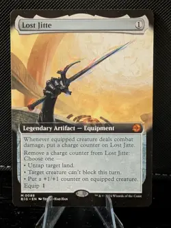 Lost Jitte (Extended Art) Outlaws of Thunder Junction: the Big Score Regular - Image 1