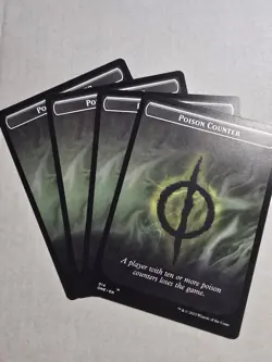 4x Poison Counter Token - 14 - ONE - NM - MTG Magic the Gathering - Image 1