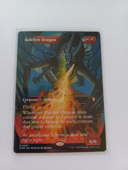 Balefire Dragon | Borderless | Commander Masters - LP English MTG - Image 1
