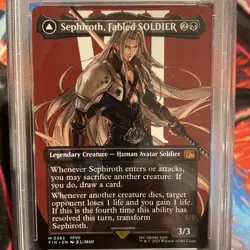 2025 #0382 SEPHIROTH, FABLED SOLDIER/SEPHIROTH, ONE-WINGED ANGEL PSA 10 - Image 3