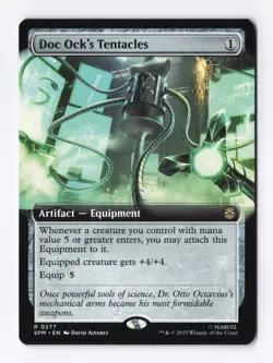 Doc Ock's Tentacles (Extended Art) 0277 (R) MTG Marvel's Spider-Man (SPM) - Image 1