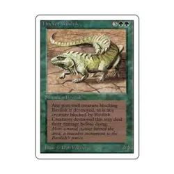 WOTC MtG Unlimited Thicket Basilisk (U) VG - Image 1