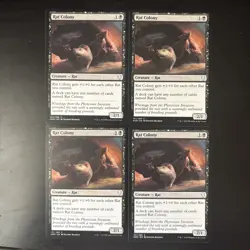 (Set of 7) MTG Rat Colony #101/269 Dominaria Creature - Rat DOM 2018 MINT HTF - Image 2
