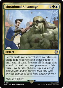 Mutational Advantage [Fallout] Magic MTG - Image 1