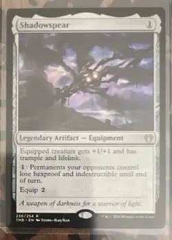 Shadowspear Theros Beyond Death MTG MAGIC TBD Never Played MINT Perfect 👌 🔥 - Image 1