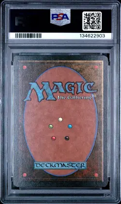 1994 MAGIC: THE GATHERING REVISED EDITION CIRCLE OF PROTECTION: BLACK PSA 9 - Image 2