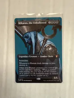 Mikaeus, the Unhallowed (Borderless) Commander Masters Regular - Image 1
