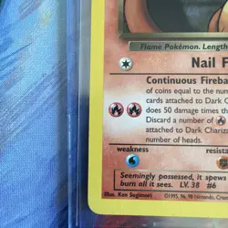 Pokemon Dark Charizard Rare Team Rocket 21/82 - Image 5