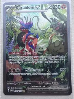 Pokemon Koraidon ex SV01 Scarlet & Violet Special Illustration Rare Holo 247/198 - Image 1