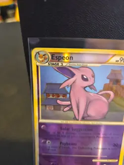 Pokemon Espeon 2/90 HGSS Undaunted Reverse Holo - 2010 LP - Image 2