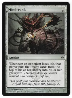 ►Magic-Style◄ MTG - Mindcrank - English New Phyrexia - NM/NM- - Image 1