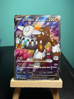 Pokemon TCG Heatran v Astral Radiance Holo Full Art Ultra Rare Card 165/189 - Image 1