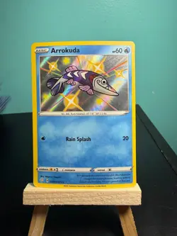 Arrokuda SV031/SV122 Shining Fates Shiny Vault Holo Rare Pokemon TCG - Image 1