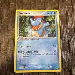 Pokemon Croconaw 38/115 80HP Reverse Holo Uncommon EX Unseen Forces Stage 1 2005 - Image 1