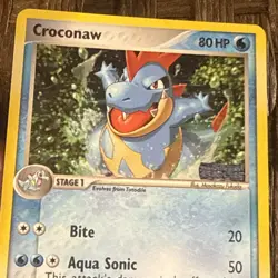Pokemon Croconaw 38/115 80HP Reverse Holo Uncommon EX Unseen Forces Stage 1 2005 - Image 5
