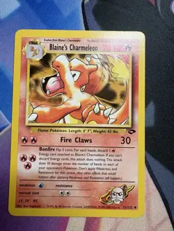 Pokemon TCG Blaine's Charmeleon Gym Challenge 31/132 Unlimited Uncommon - Image 1