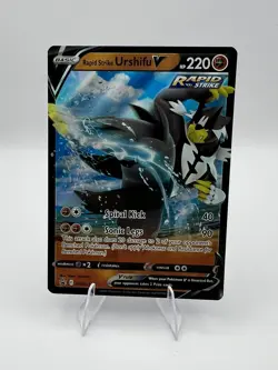 Pokemon TCG Sword & Shield Rapid Strike Urshifu SWSH107 Black Star Promo NM - Image 1