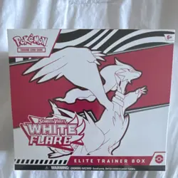 Pokemon Scarlet & Violet White Flare Elite Trainer Box 10 Packs MPN 10-10037-107 - Image 1