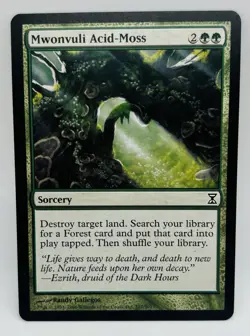 MTG Mwonvuli Acid-Moss Time Spiral Regular - Image 1