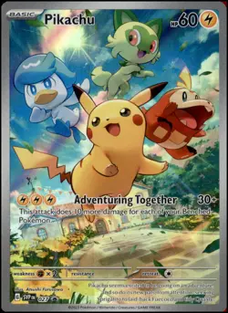 Pikachu - 027 Holo - Pokemon SV: Scarlet & Violet Promo Cards (1) - Image 1