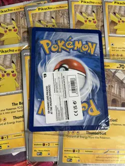 10x Pokemon Pikachu at the Natural History Museum Sealed Jumbo Promo SVP - Image 3
