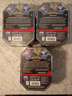 Pokemon TCG Azure Legends Tin Set Kyogre EX Dialga EX Xerneas EX Sealed Lot - Image 2