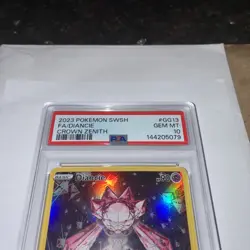 DIANCIE POKEMON HOLO CROWN ZENITH GG 13/70 2023 PSA 10 GEM MT - Image 5