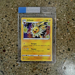Pokemon TCG Jolteon SWSH094 Sword & Shield Cosmos Holo Black Star Promo (B) - Image 1