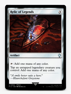 Relic of Legends [Commander: Final Fantasy] MTG Magic - NM/M - Image 1