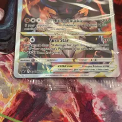 Pokemon TCG Lucario VSTAR SWSH291 Crown Zenith ETB Black Star Promo (SEALED) - Image 3