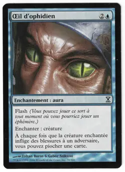 ►Magic-Style◄ MTG - Ophidian Eye - French Time Spiral - NM/NM- - Image 1