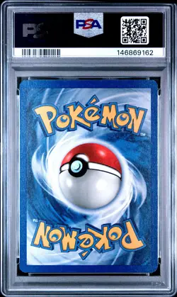 1999 POKEMON BASE SET UNLIMITED #102 WATER ENERGY PSA 8 - Image 2