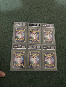 2002 Pokemon Japanese McDonalds 3, 9, 14 Chikorita Marill Slowpoke PSA10 +Bonus - Image 2