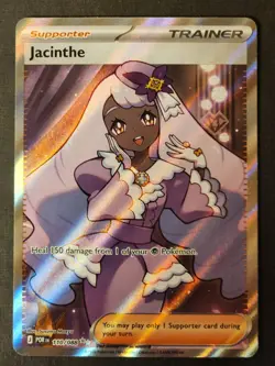 Jacinthe 110/088 Full Art Trainer Pokemon TCG Perfect Order - NM - Image 1