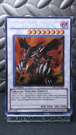| Yugioh Void Ogre Dragon PRC1-EN021 1st Secret 2012 Premium Collection VLP 🔥 | - Image 1