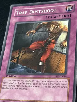 (B) Yugioh Trap Dustshoot PGD-049 Common 1st Edition - Image 2