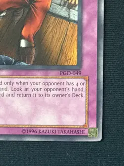 (B) Yugioh Trap Dustshoot PGD-049 Common 1st Edition - Image 4