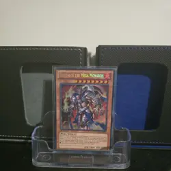 YUGIOH Thestalos The Mega Monarch Secret Rare PRIO-EN035 - Image 1