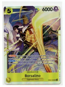 One Piece OP15 Borsalino EB04-058 SR Foil - Adventure On Kami's Island ENGLISH - Image 1