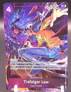 Trafalgar Law (Illustration Box Vol.6) P-093 One Piece Promotion Cards Foil - Image 1