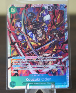 One Piece Paramount War Kouzuki Oden OP02-030 SR Near Mint English - Image 1