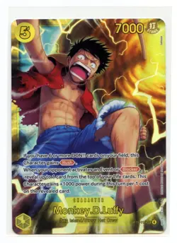 One Piece OP15 Monkey D.Luffy OP15-119 SEC Foil - Adventure On Kami's Island - Image 1