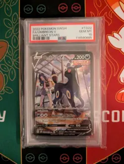 Umbreon V - TG22/TG30 PSA 10 Brilliant Stars Trainer Gallery Pokemon - GEM MINT - Image 1